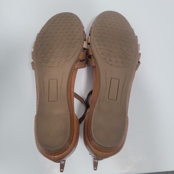 Rockport Cobb Hill Strap Womens 7M Sandals Buckle Brown Tan - Picture 8 of 10